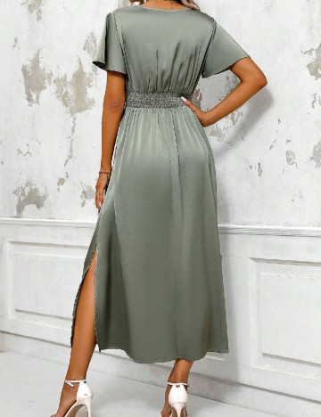 Rochie lunga SHEIN, verde