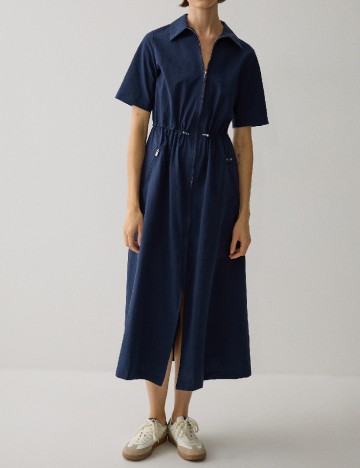 Rochie medie Reserved, bleumarin