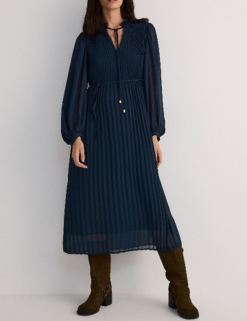Rochie medie Reserved, bleumarin