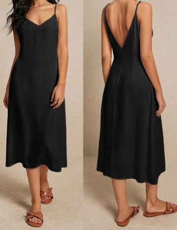 Rochie medie SHEIN, negru