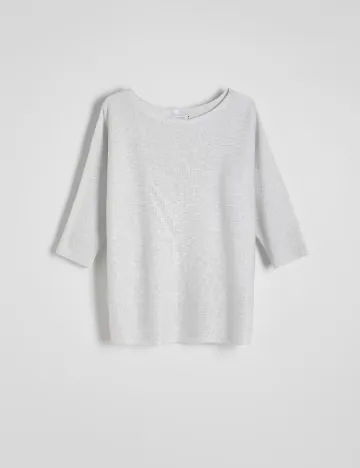 Bluza Reserved, argintiu