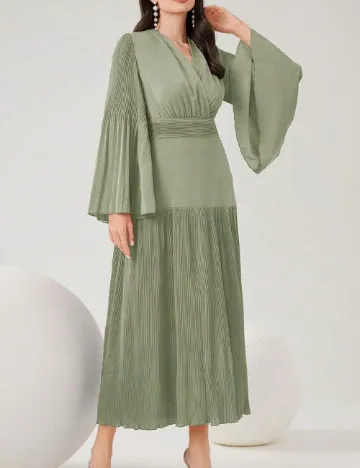 Rochie lunga SHEIN, verde