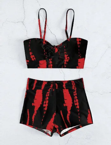 Costum de baie SHEIN, negru