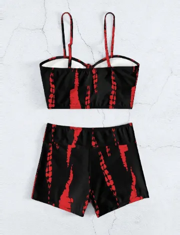 Costum de baie SHEIN, negru