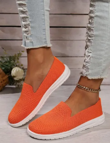 Espadrile SHEIN, portocaliu