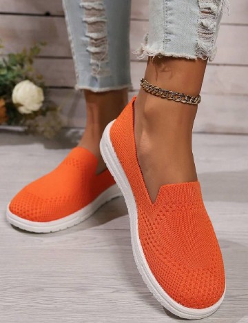 Espadrile SHEIN, portocaliu