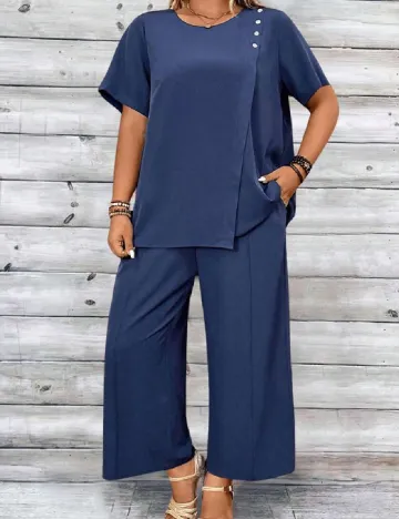 Compleu SHEIN CURVE, bleumarin