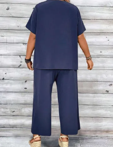 Compleu SHEIN CURVE, bleumarin