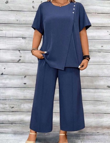 Compleu SHEIN CURVE, bleumarin