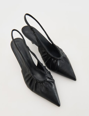 Pantofi Reserved, negru