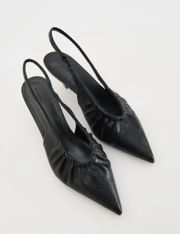 Pantofi Reserved, negru