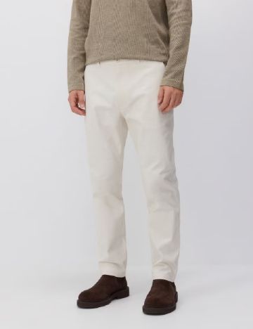 Pantaloni Reserved, crem
