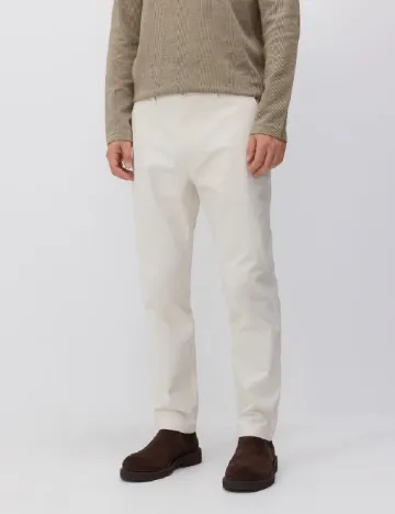 Pantaloni Reserved, crem Crem