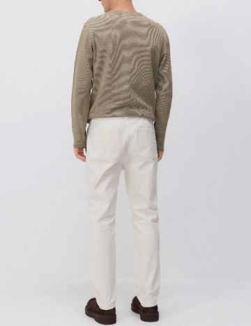 Pantaloni Reserved, crem