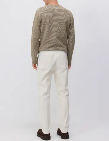 Pantaloni Reserved, crem Crem