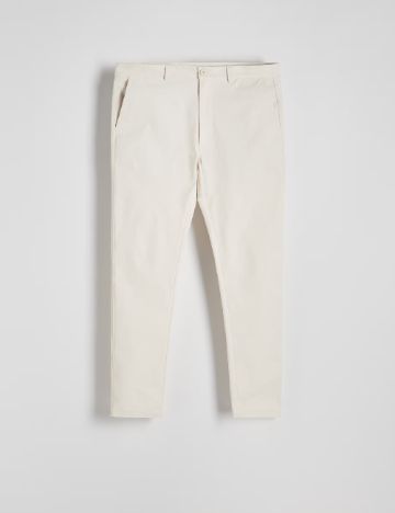 Pantaloni Reserved, crem