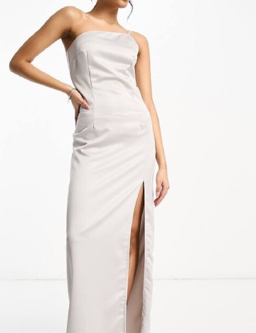 Rochie lunga extro&vert, gri