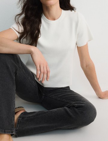 Bluza Reserved, ecru