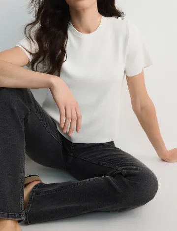 Bluza Reserved, ecru