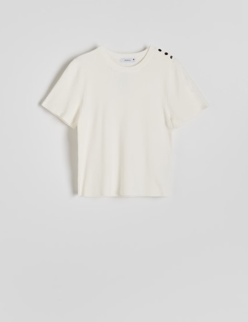 Bluza Reserved, ecru