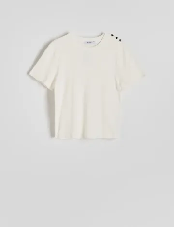 Bluza Reserved, ecru