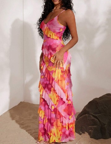 Rochie lunga SHEIN, roz