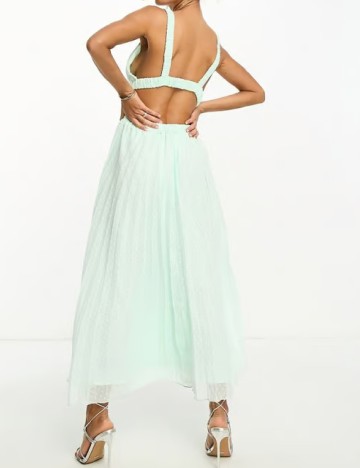Rochie lunga ASOS, turcoaz