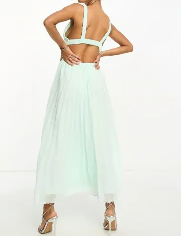 Rochie lunga ASOS, turcoaz