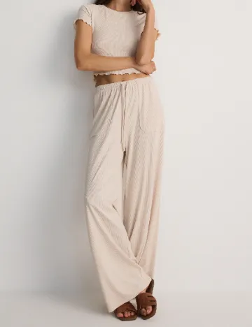 Pantaloni Reserved, crem