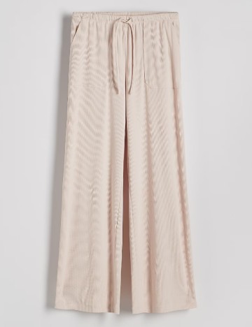 Pantaloni Reserved, crem