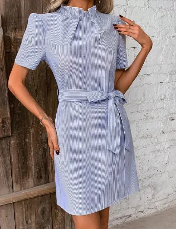 Rochie scurta SHEIN, albastru