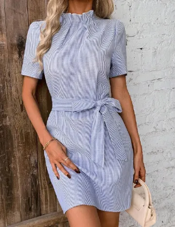 Rochie scurta SHEIN, albastru