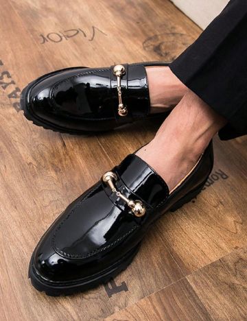 Mocasini SHEIN, negru