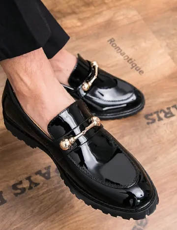 Mocasini SHEIN, negru