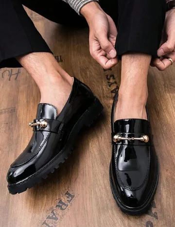 Mocasini SHEIN, negru