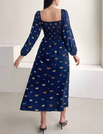 Rochie medie SHEIN, albastru