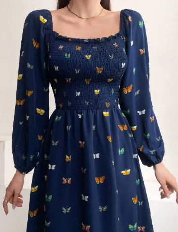 Rochie medie SHEIN, albastru