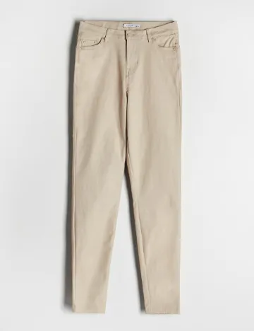 Pantaloni Reserved, bej