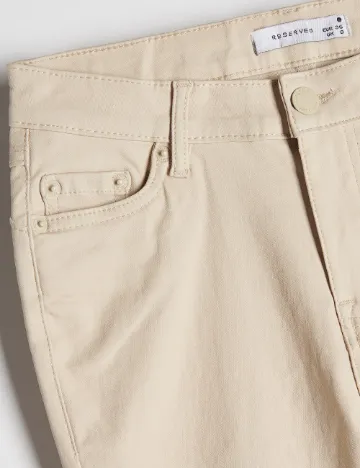 Pantaloni Reserved, bej