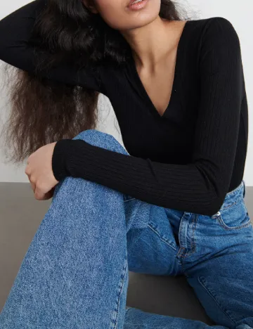 Bluza Reserved, negru