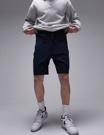 Pantaloni scurti Topman, bleumarin