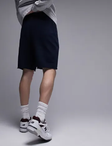 Pantaloni scurti Topman, bleumarin Albastru