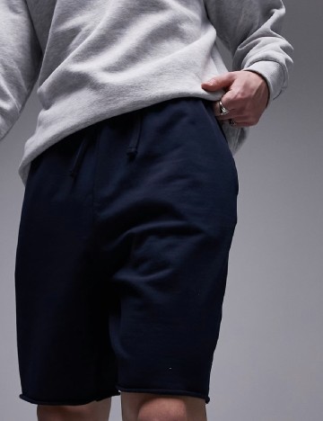 Pantaloni scurti Topman, bleumarin