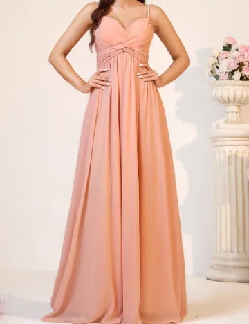 Rochie lunga SHEIN, somon