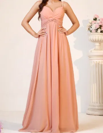 Rochie lunga SHEIN, somon
