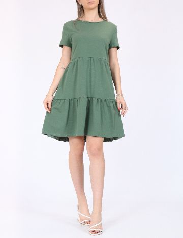 Rochie scurta SHEIN, verde