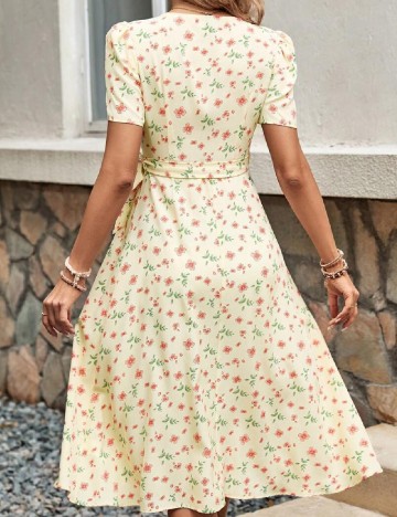 Rochie medie SHEIN, galben