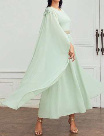 Rochie lunga MOTF, verde