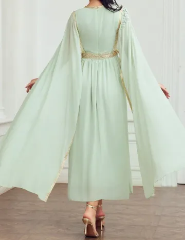 Rochie lunga MOTF, verde