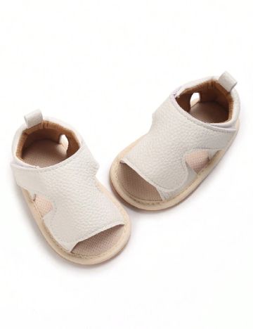 Sandale Shein Kids, alb